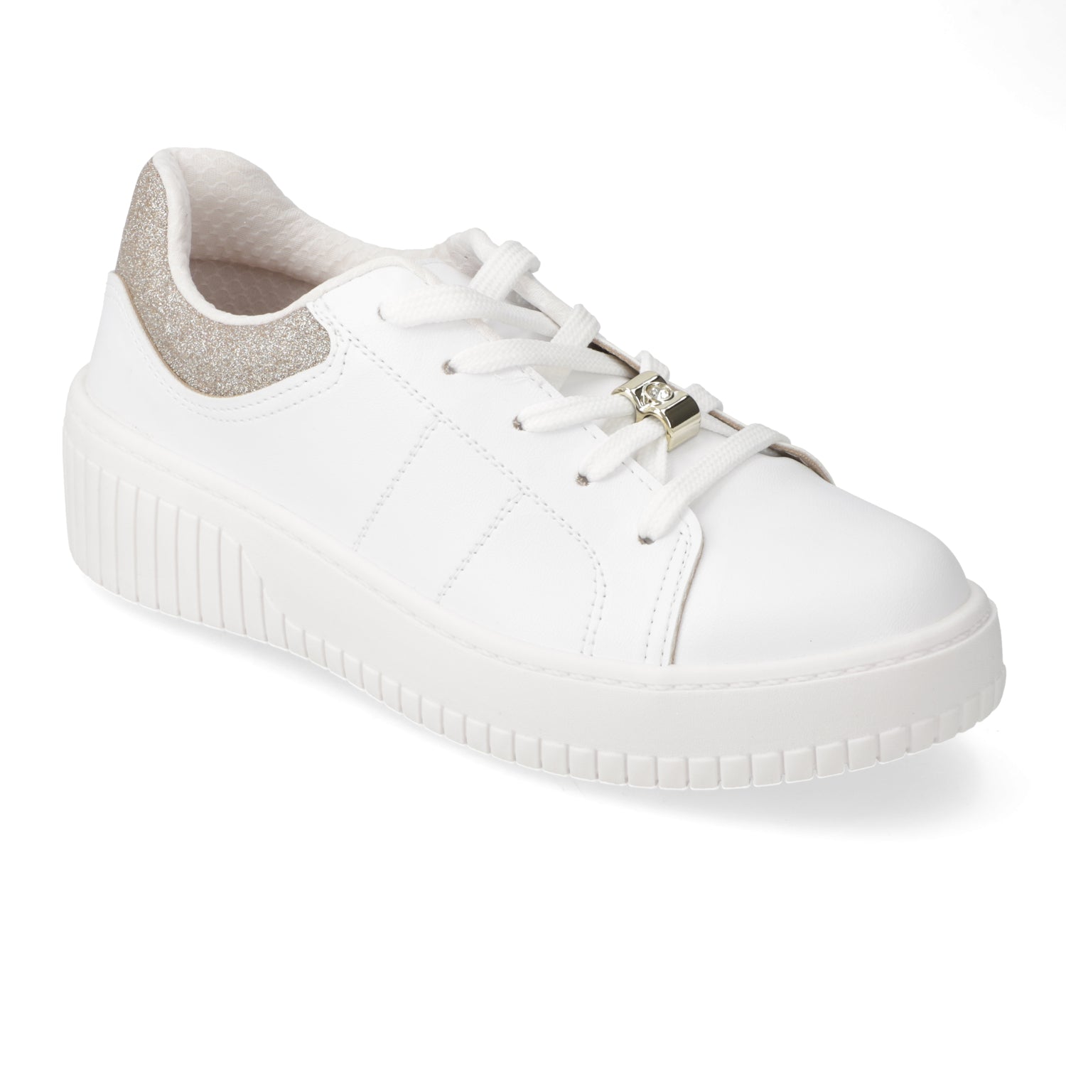 Zapatilla Casual Eco Cuero Beira Rio Blanco