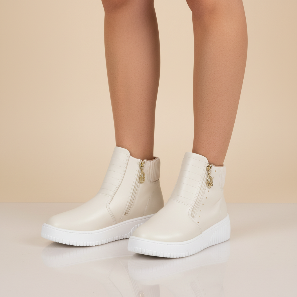 Zapatillas Casuales Blanco Beira Rio 35 / Blanco