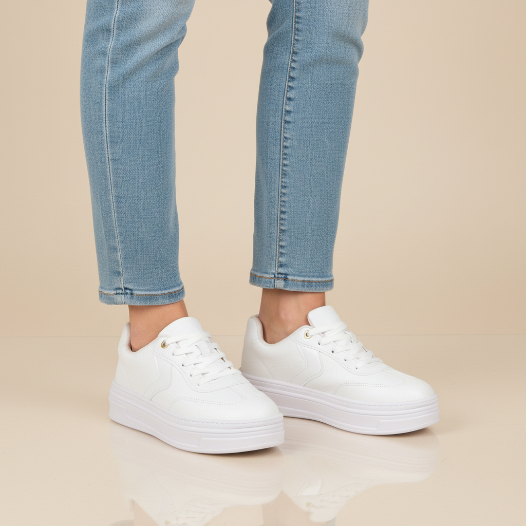 Zapatilla Casual Beira Rio Blanco