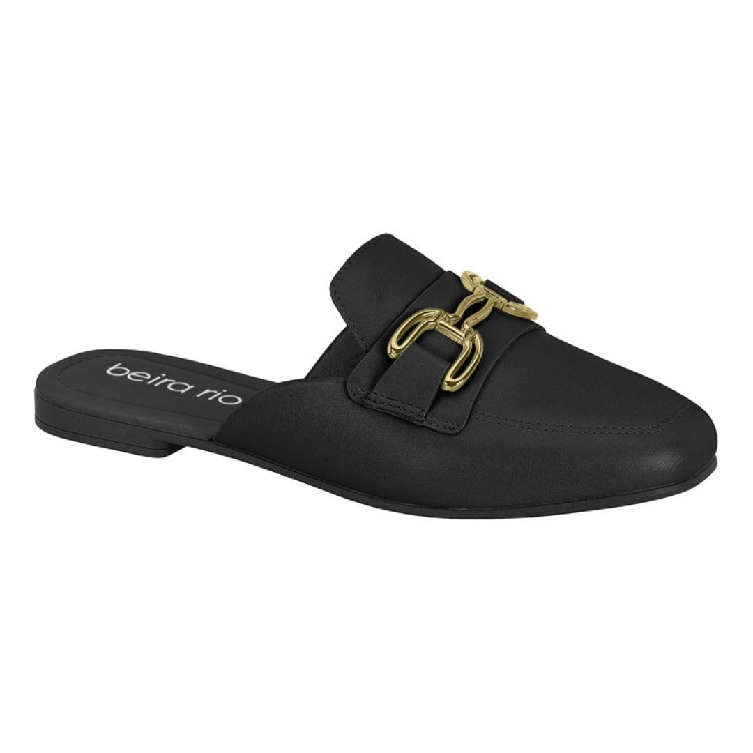 Babuchas Negro Beira Rio