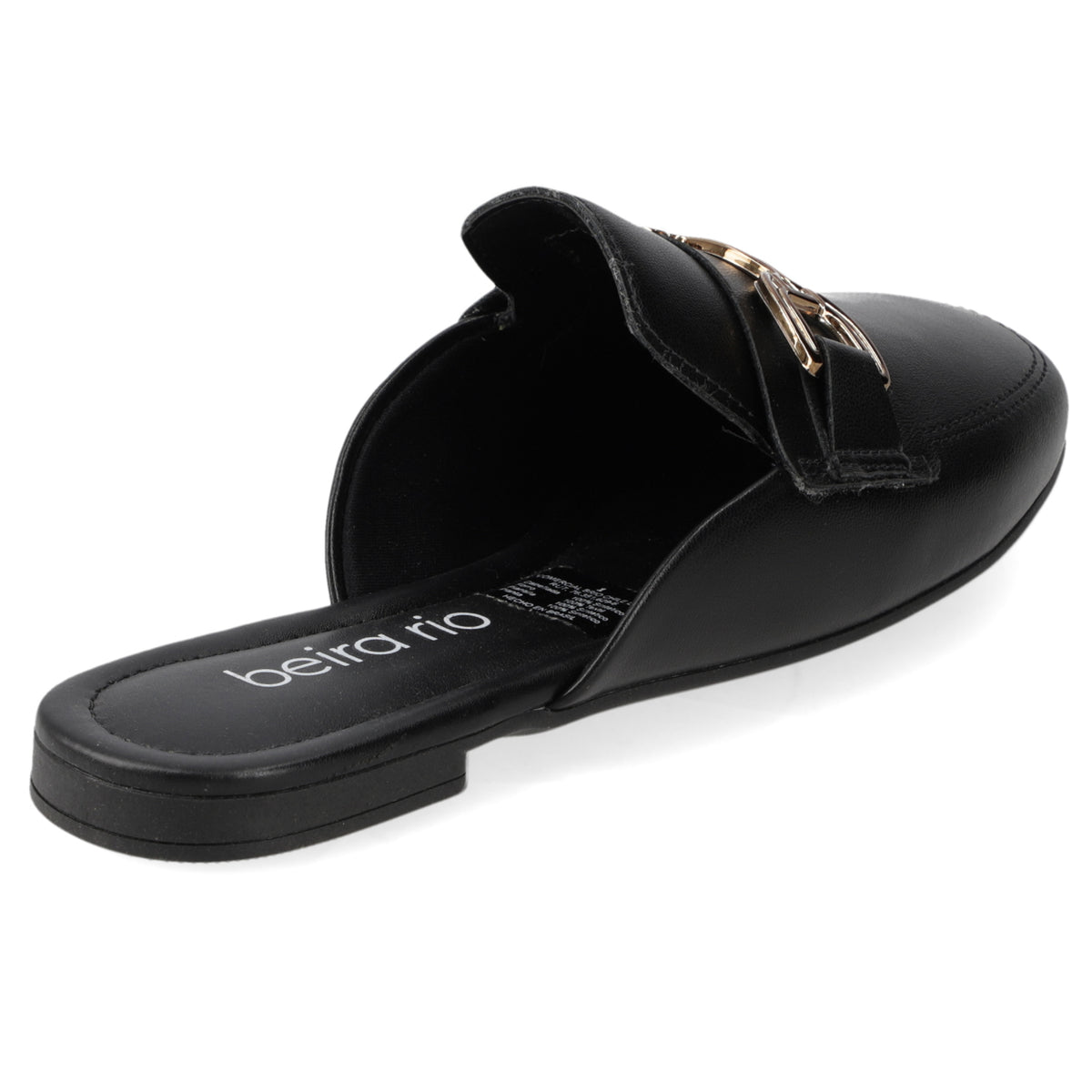 Babuchas Negro Beira Rio