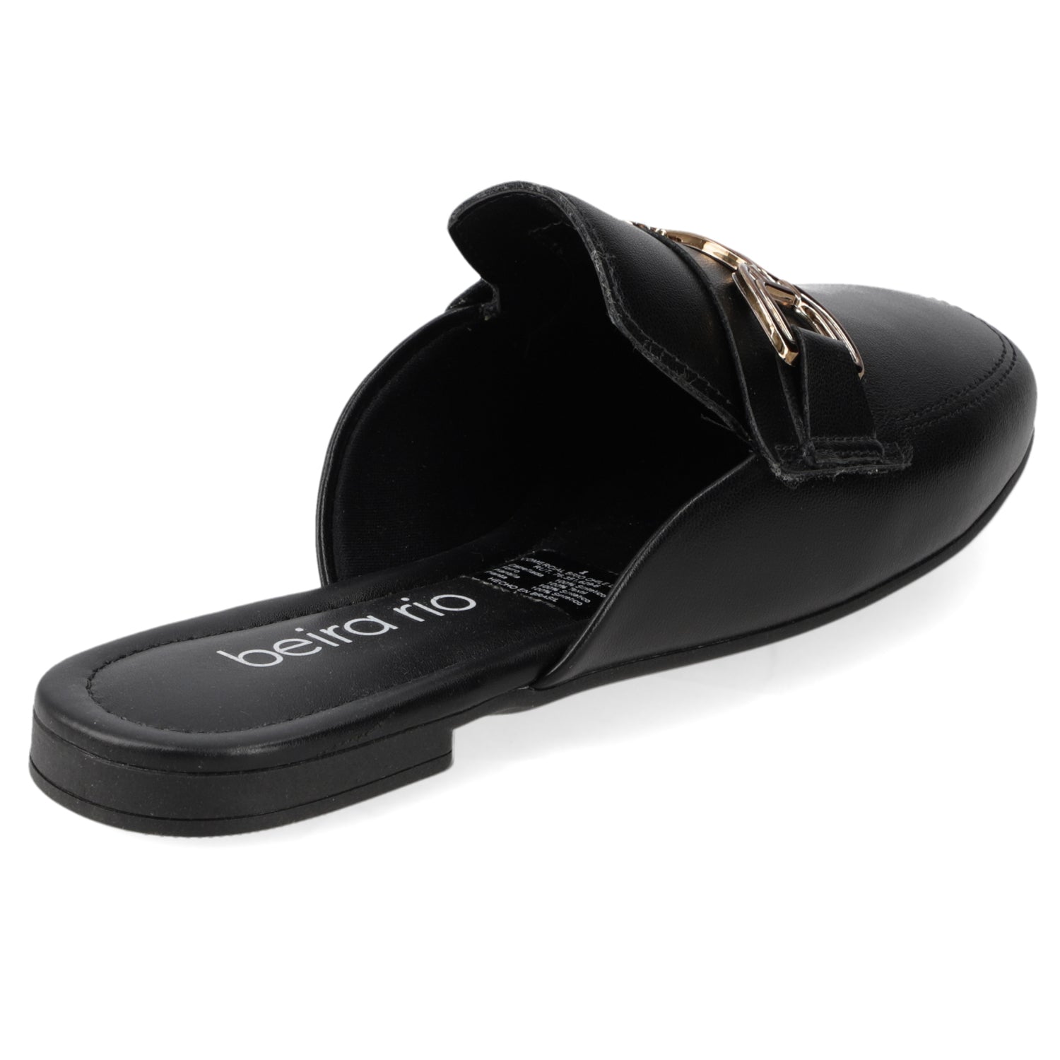 Babuchas Negro Beira Rio