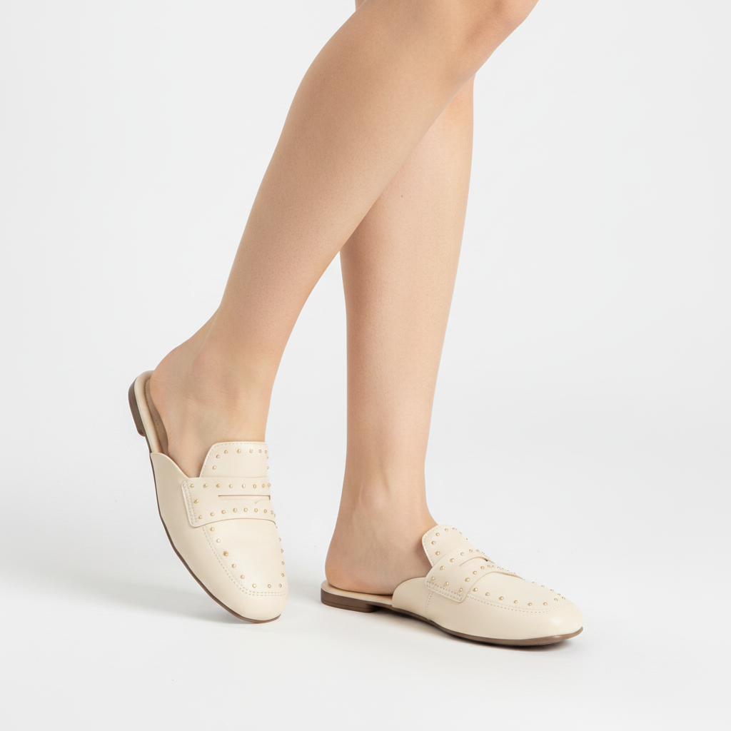 Babuchas Crema Beira Rio