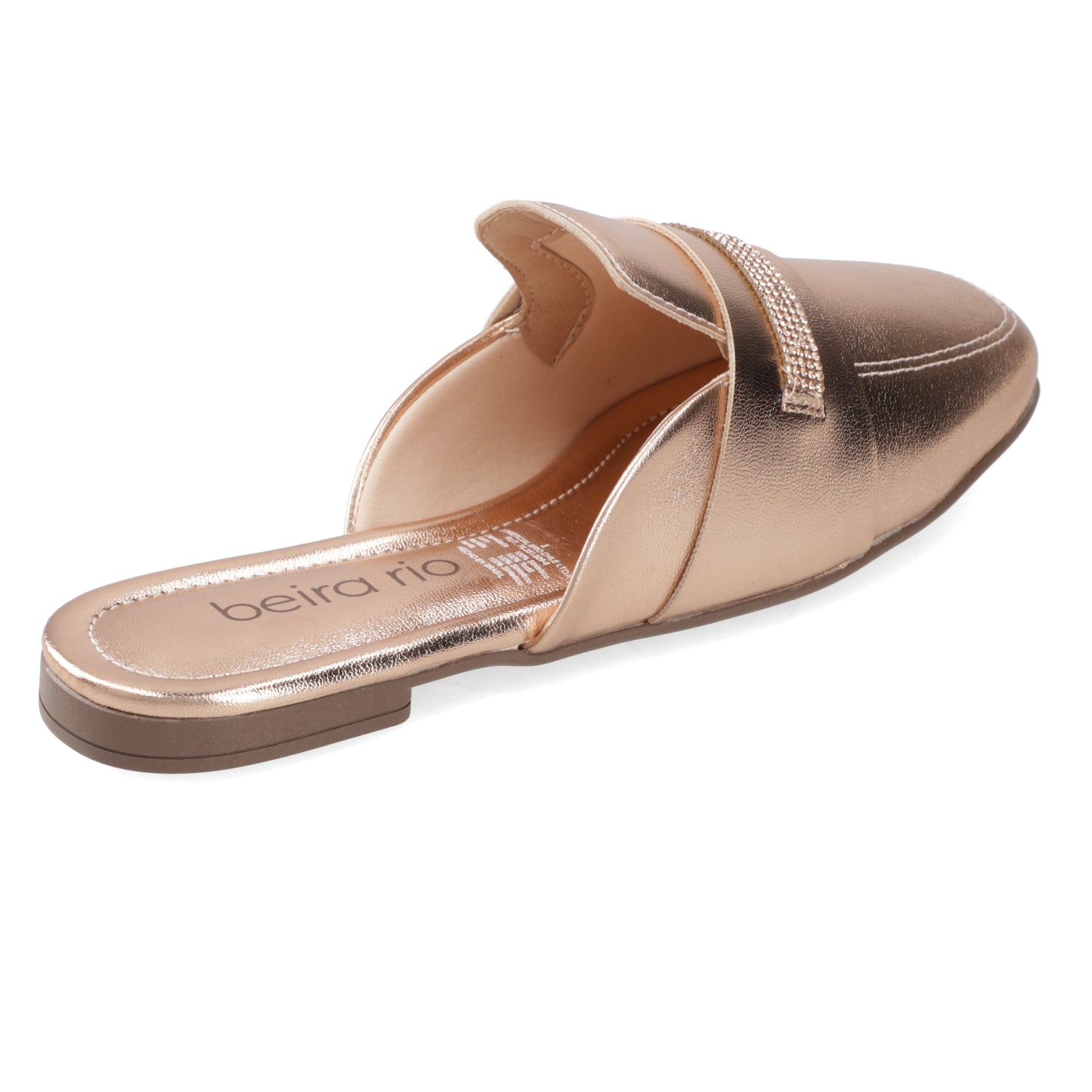 Babuchas Rose Gold Beira Rio 35 / Rose Gold