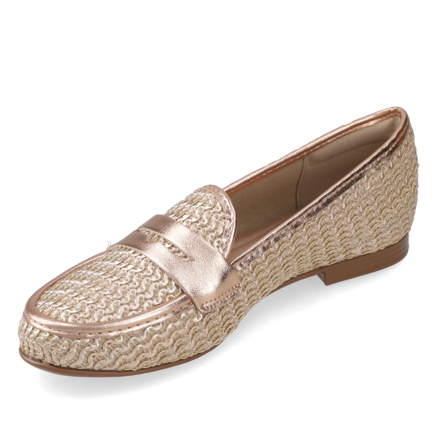 Mocasines Rose Gold Beira Rio 35 / Rose Gold