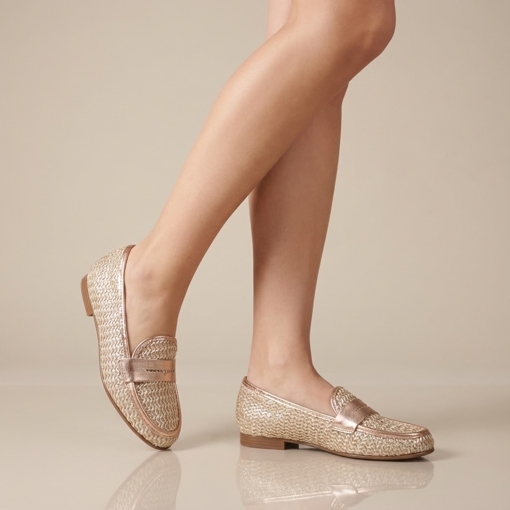 Mocasines Rose Gold Beira Rio 35 / Rose Gold