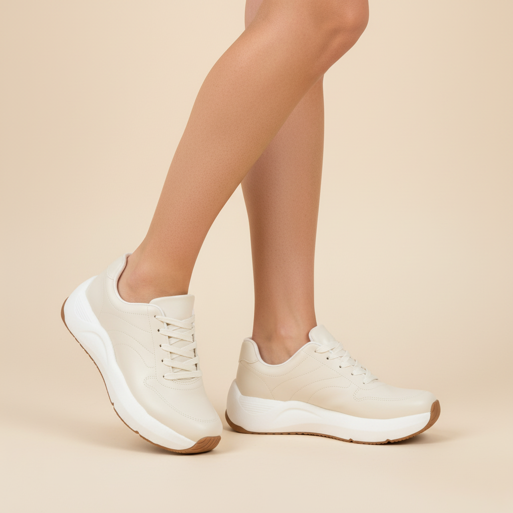 Zapatilla Blanca OFF Beira Rio 34 / Blanco OFF