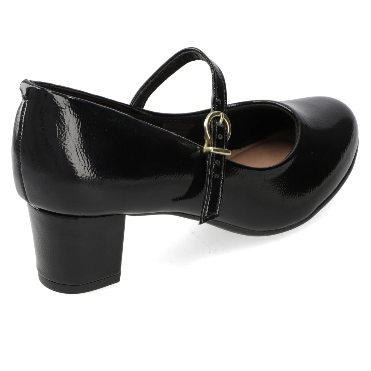 Taco Ancho 5 cm Negro Beira Rio 35 / Negro