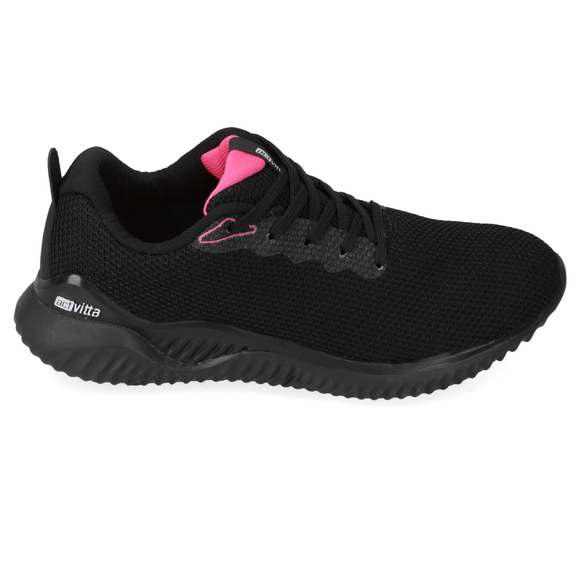 Zapatilla Deportiva Negro Actvitta