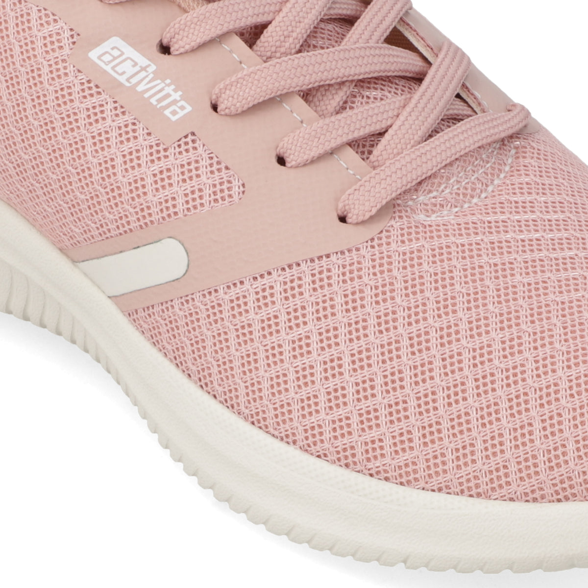 Zapatilla Mujer Deportiva Actvitta Malla Rosa
