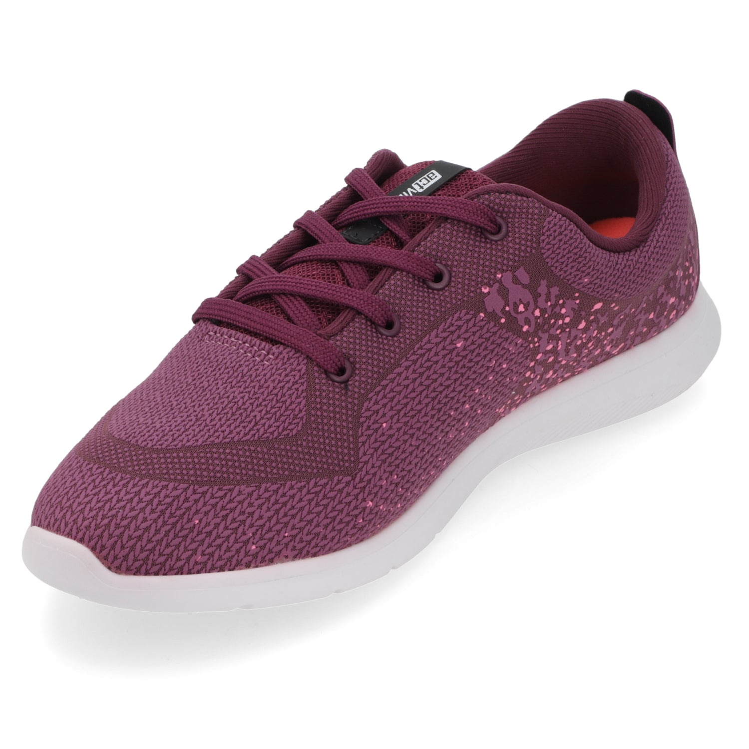 Zapatilla Mujer Deportiva Actvitta Malla Carmín