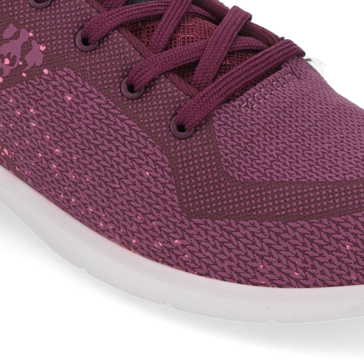 Zapatilla Mujer Deportiva Actvitta Malla Carmín