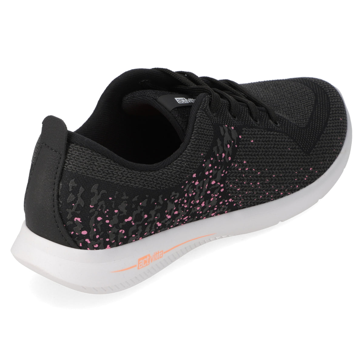 Zapatilla Mujer Deportiva Actvitta Malla Negro