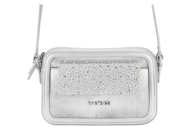 Cartera Plateado Moleca Default Title / Plateado