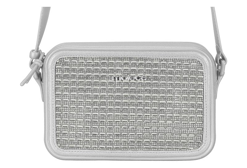 Cartera Plateado Moleca Default Title / Plateado