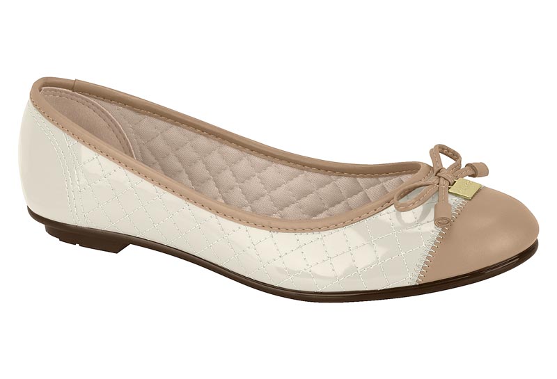 Ballerina Eco Cuero Beige 35 / Beige