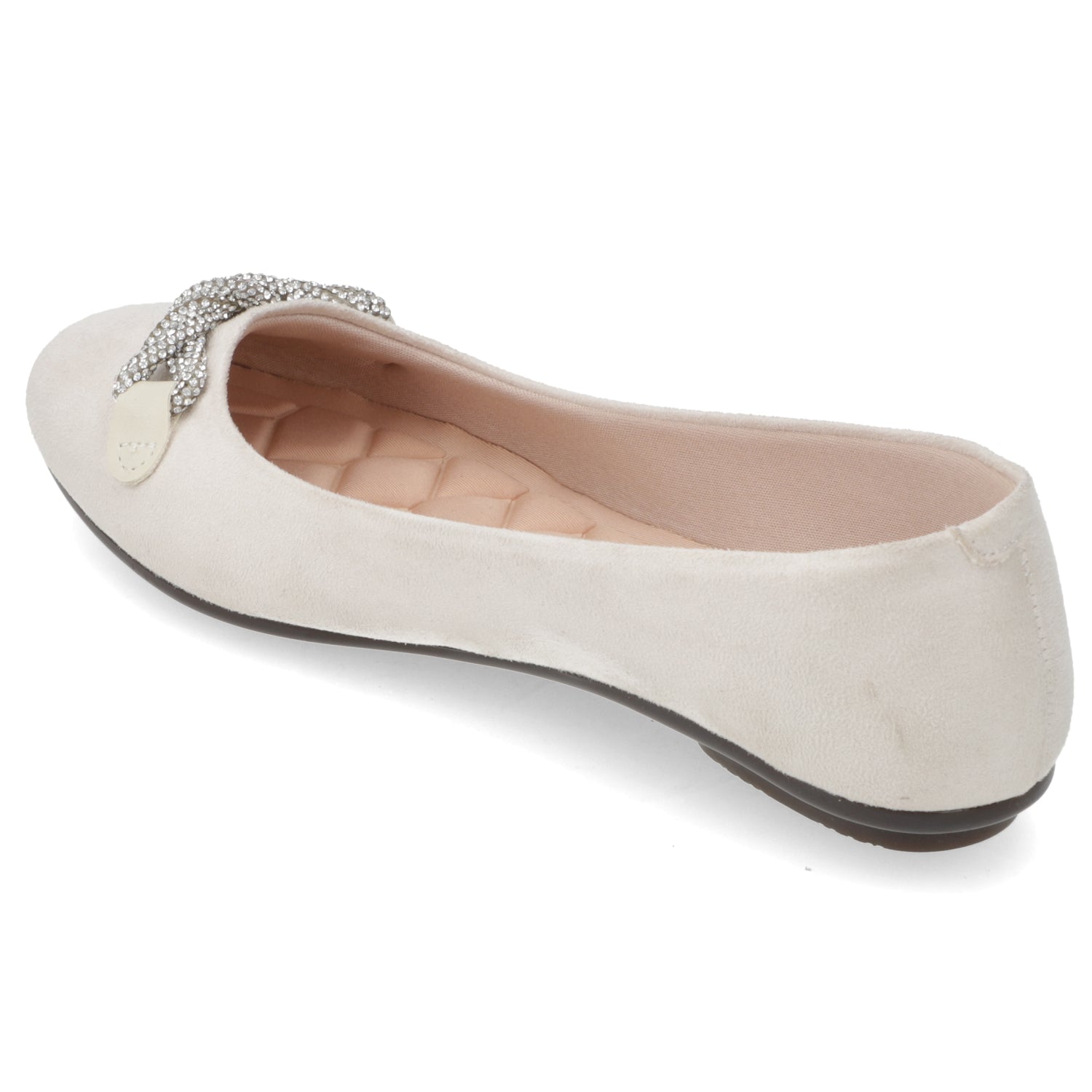 Ballerina Mujer Moleca Blanco Off