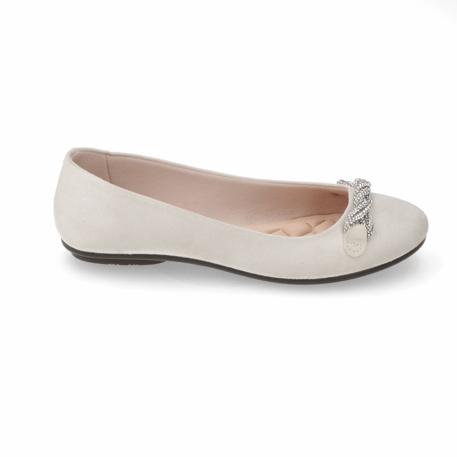 Ballerina Mujer Moleca Blanco Off