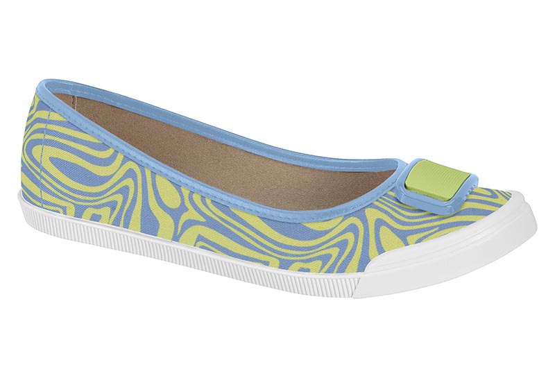 Zapatilla Moleca Celeste Jeans 34