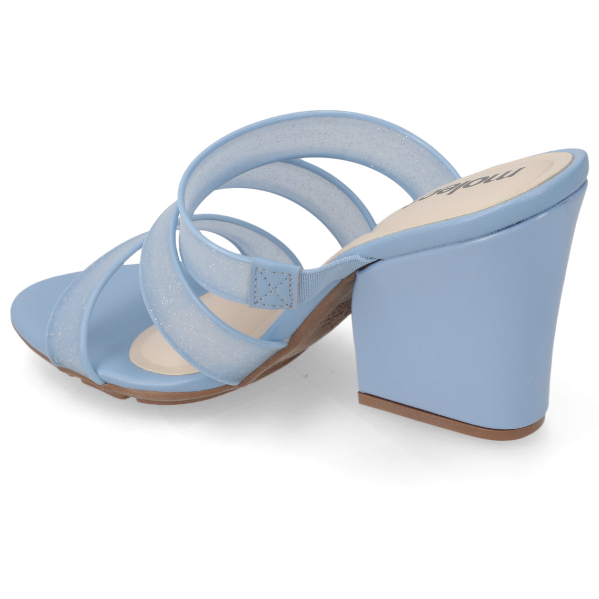 Sandalia Mujer Moleca Azul