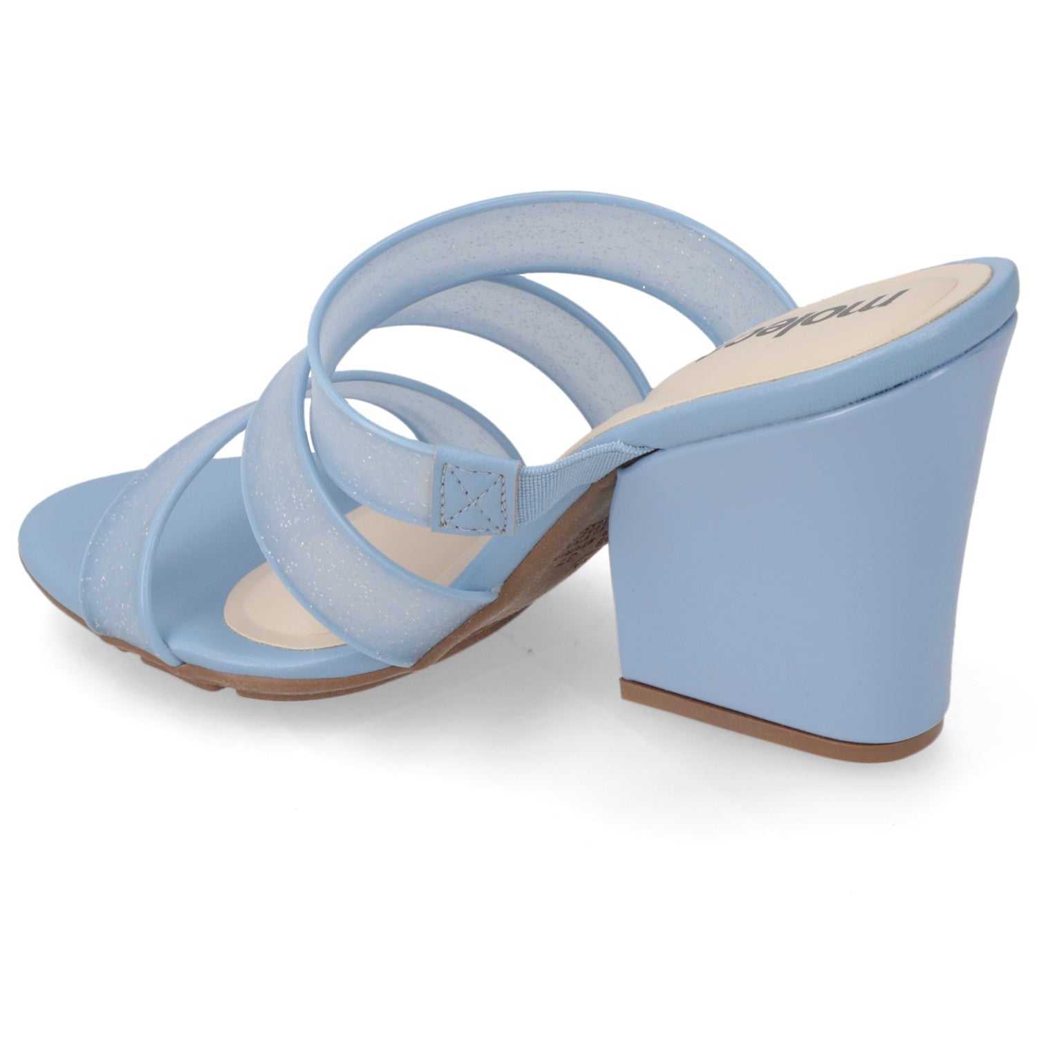 Sandalia Mujer Moleca Azul
