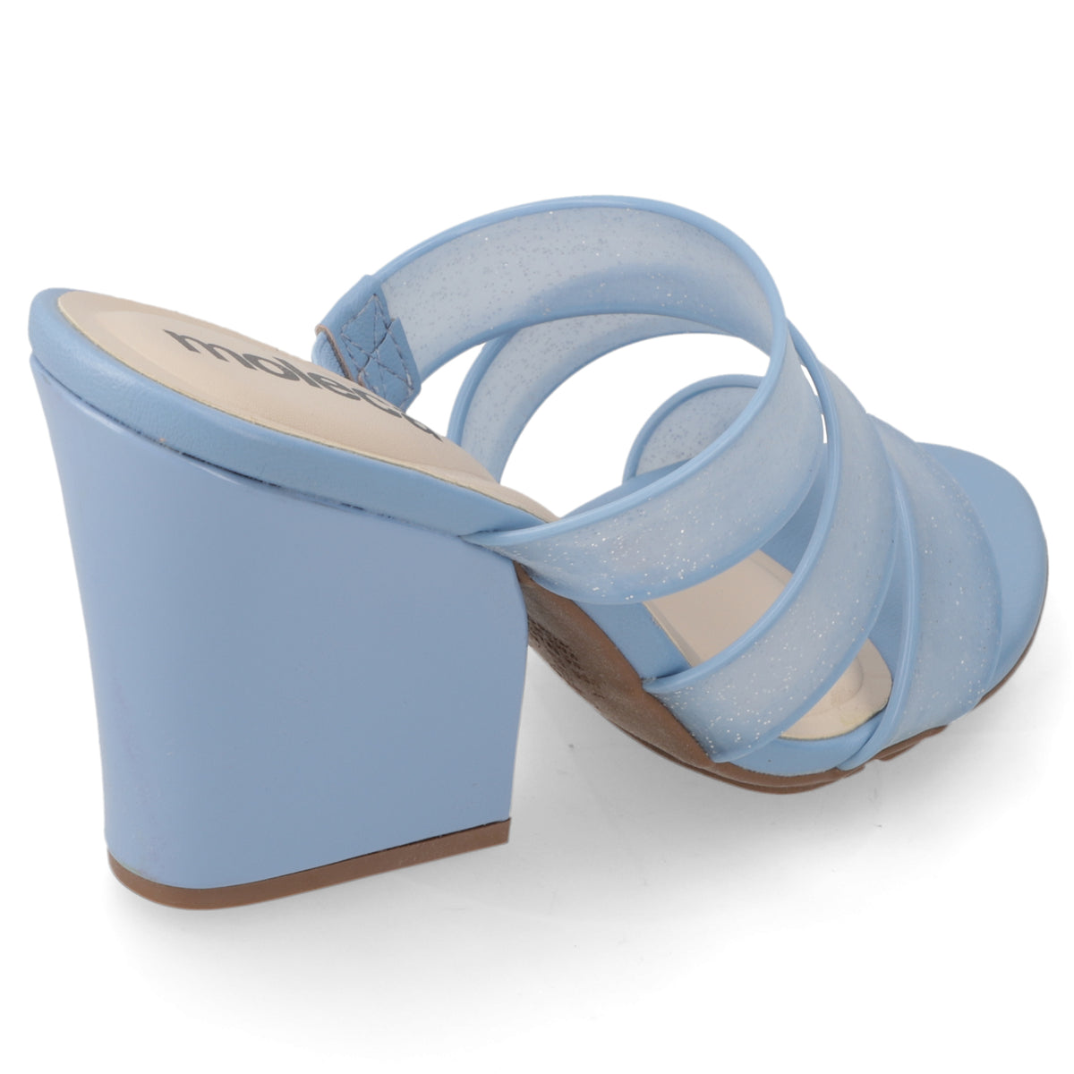 Sandalia Mujer Moleca Azul
