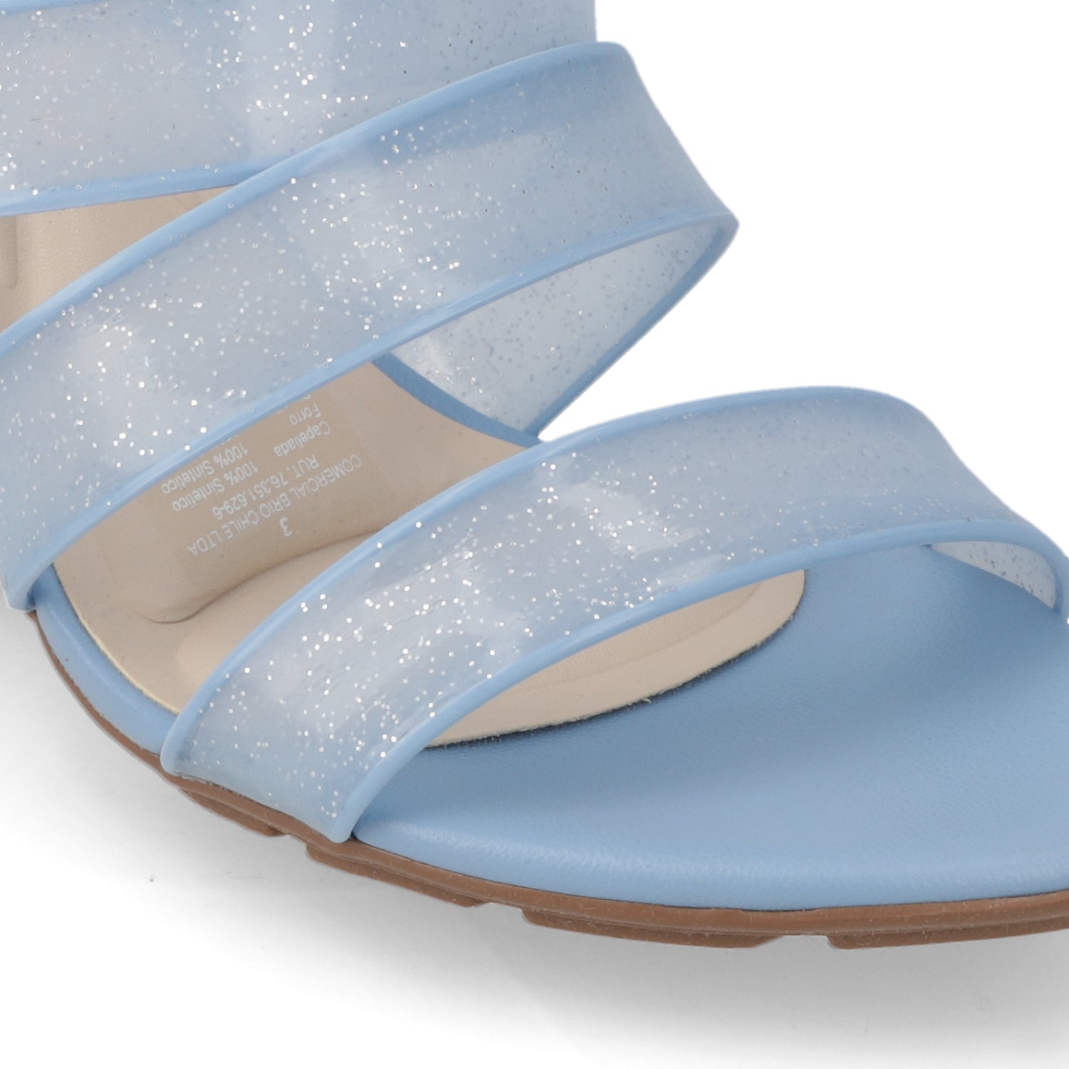 Sandalia Mujer Moleca Azul