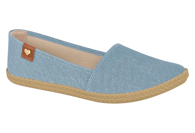 Alpargatas Textil Denim Celeste 35 / Celeste