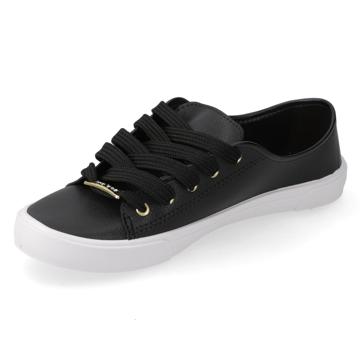 Zapatilla Casual Moleca Negro