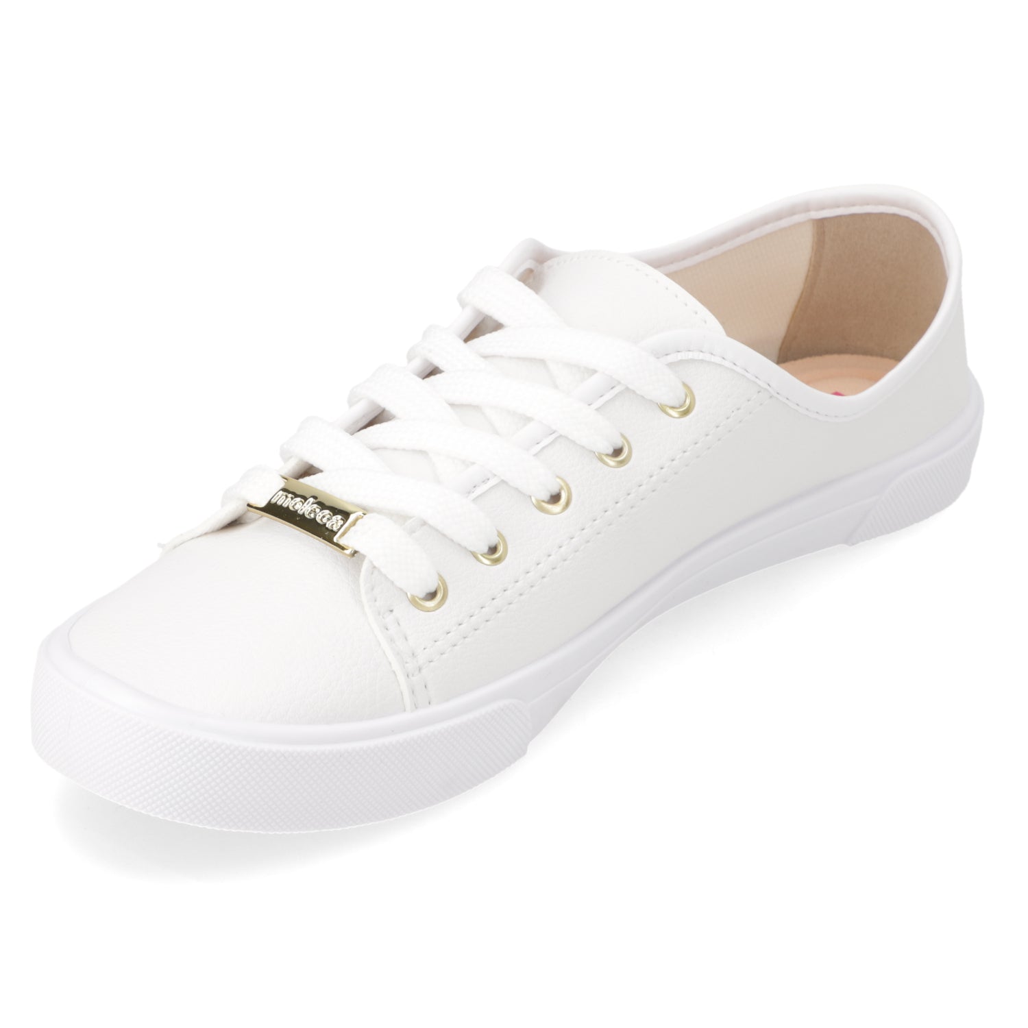 Zapatillas Casuales Blanco Moleca 35 / Blanco
