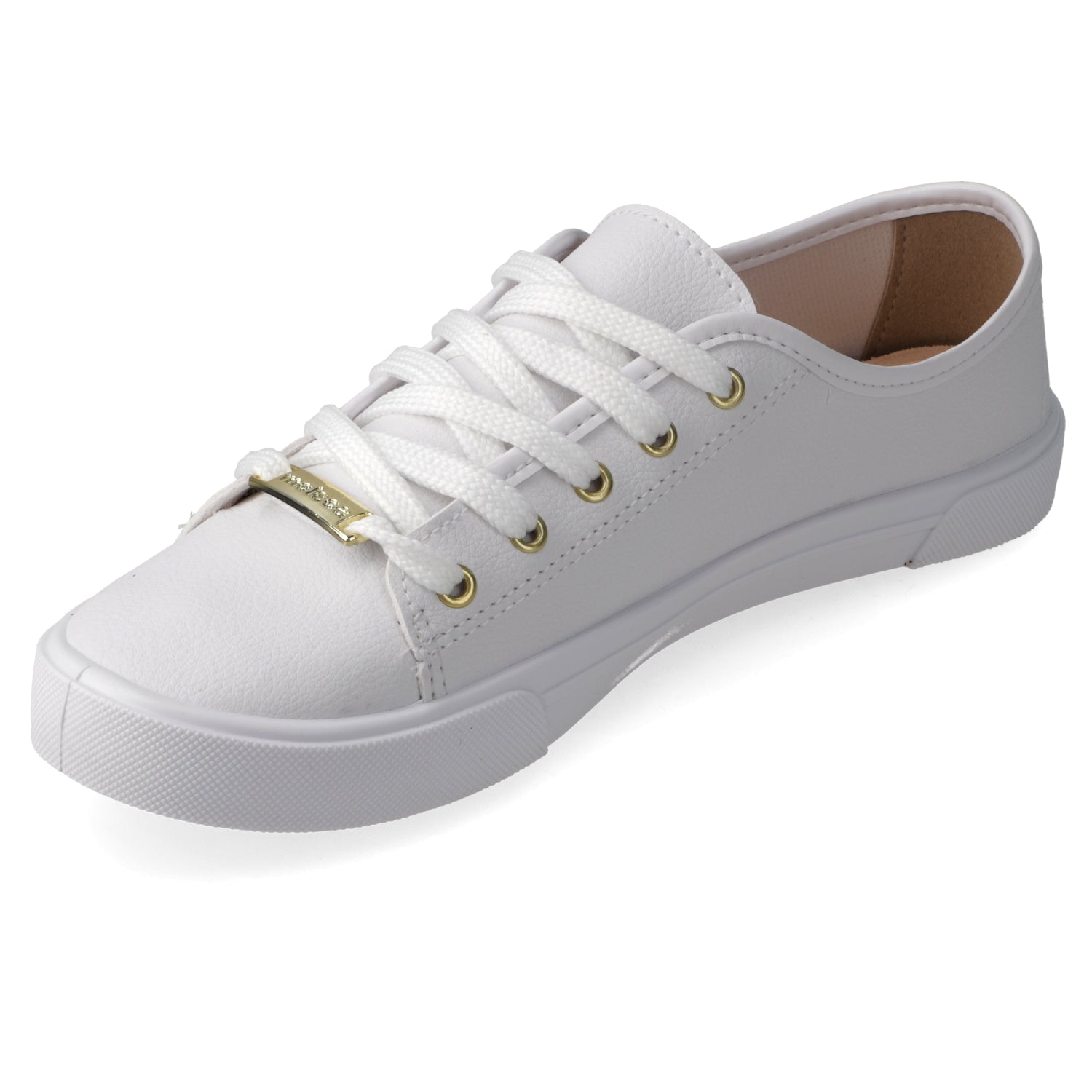 Zapatillas Casuales Blanco Moleca
