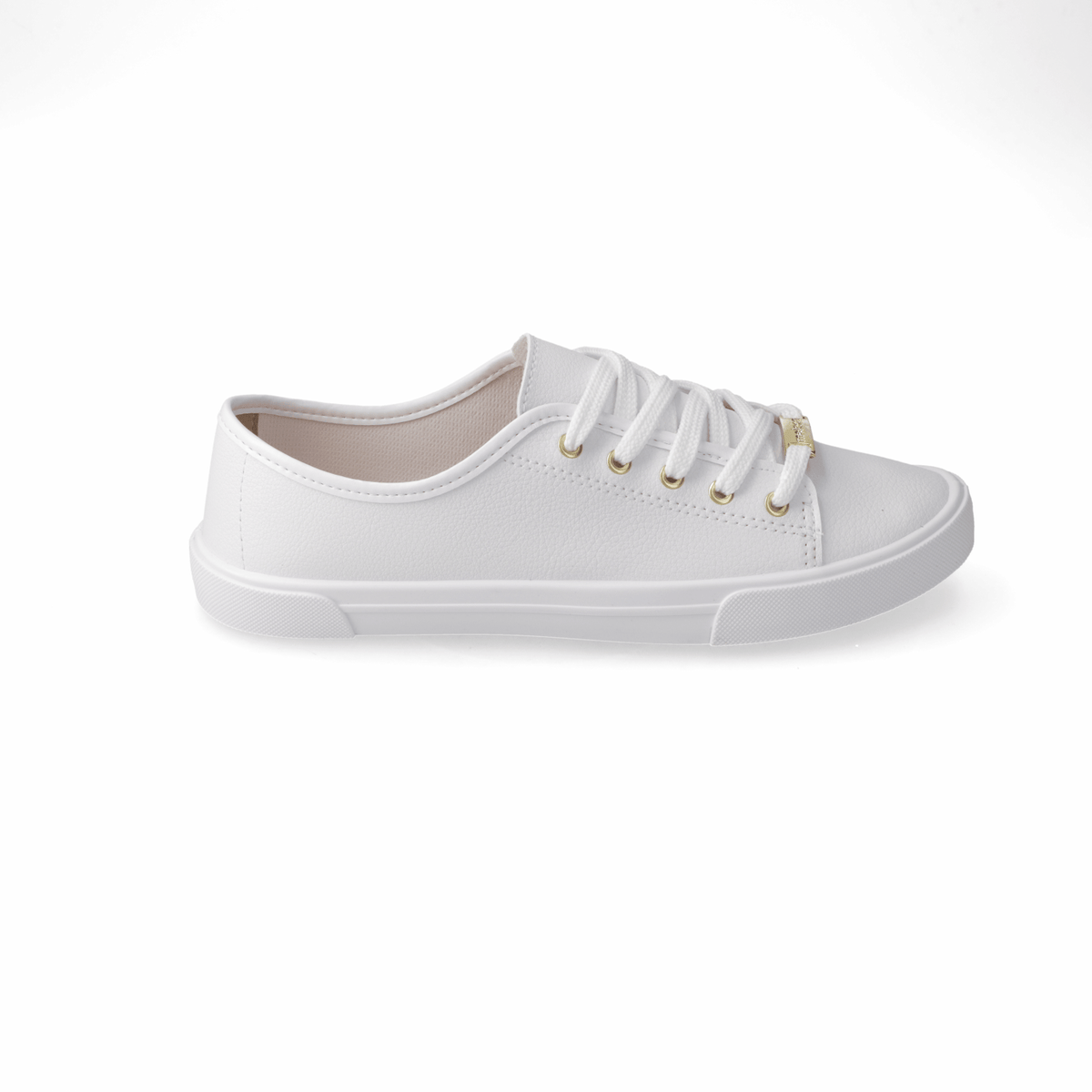 Zapatillas Casuales Blanco Moleca