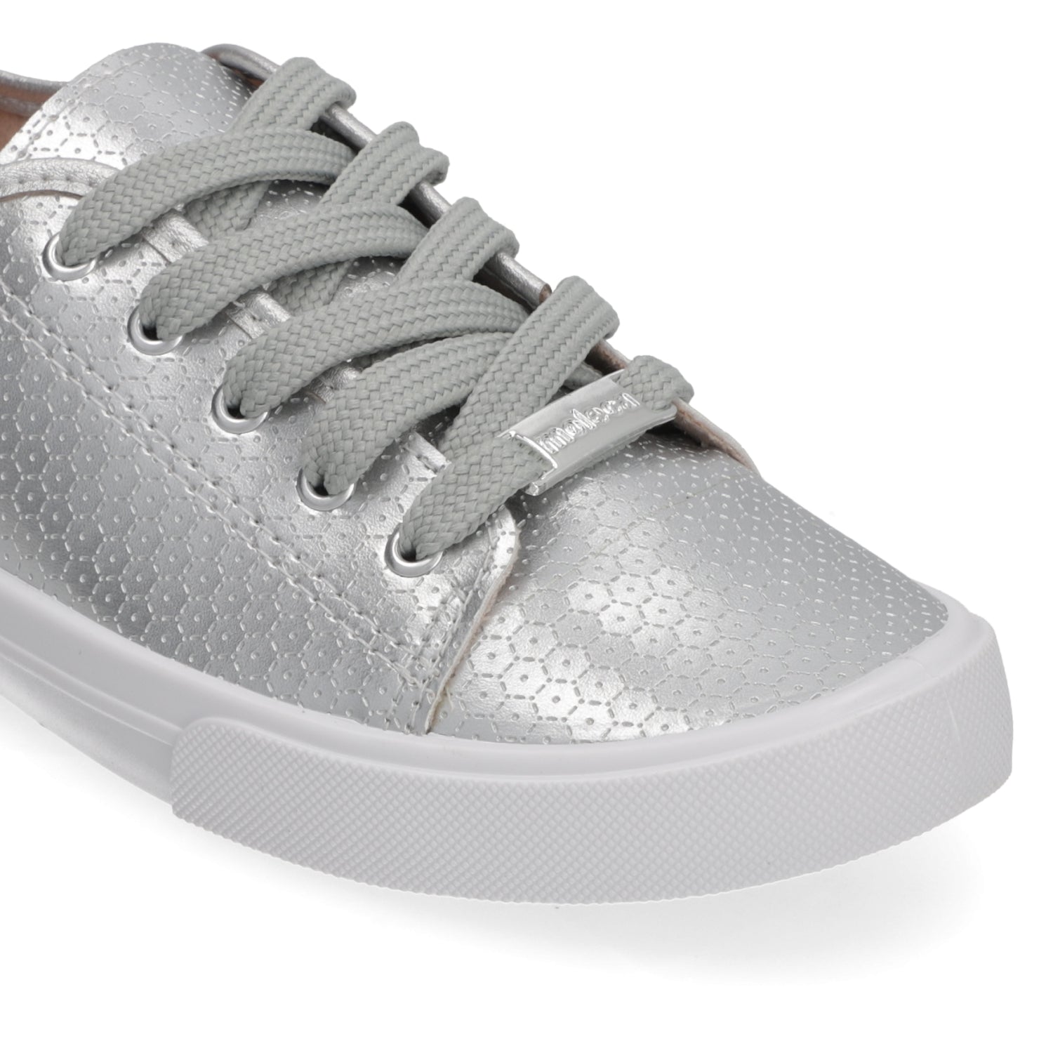 Zapatilla Casual Plateado Moleca 35 / Plateado