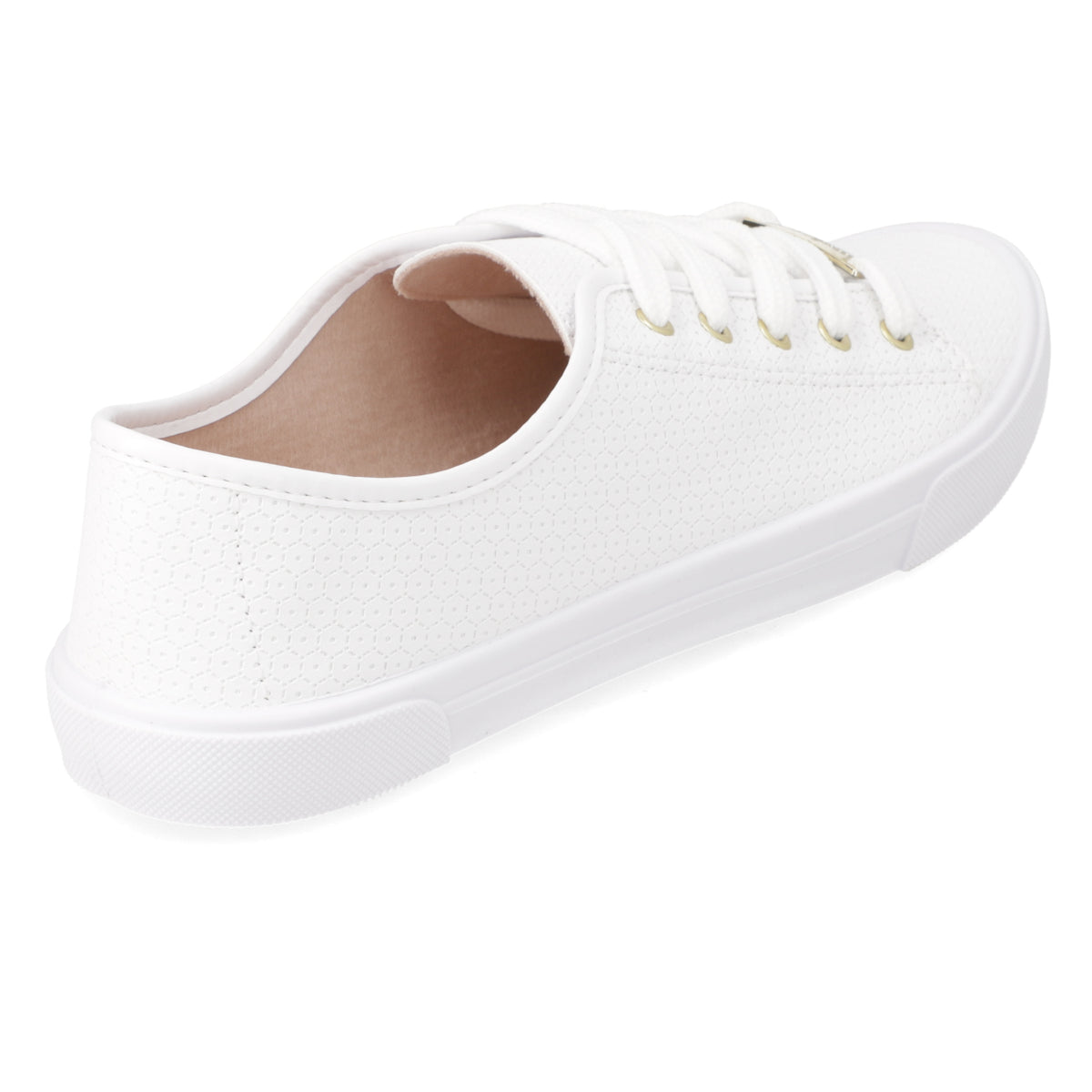 Zapatilla Casual Blanco Moleca 35 / Blanco