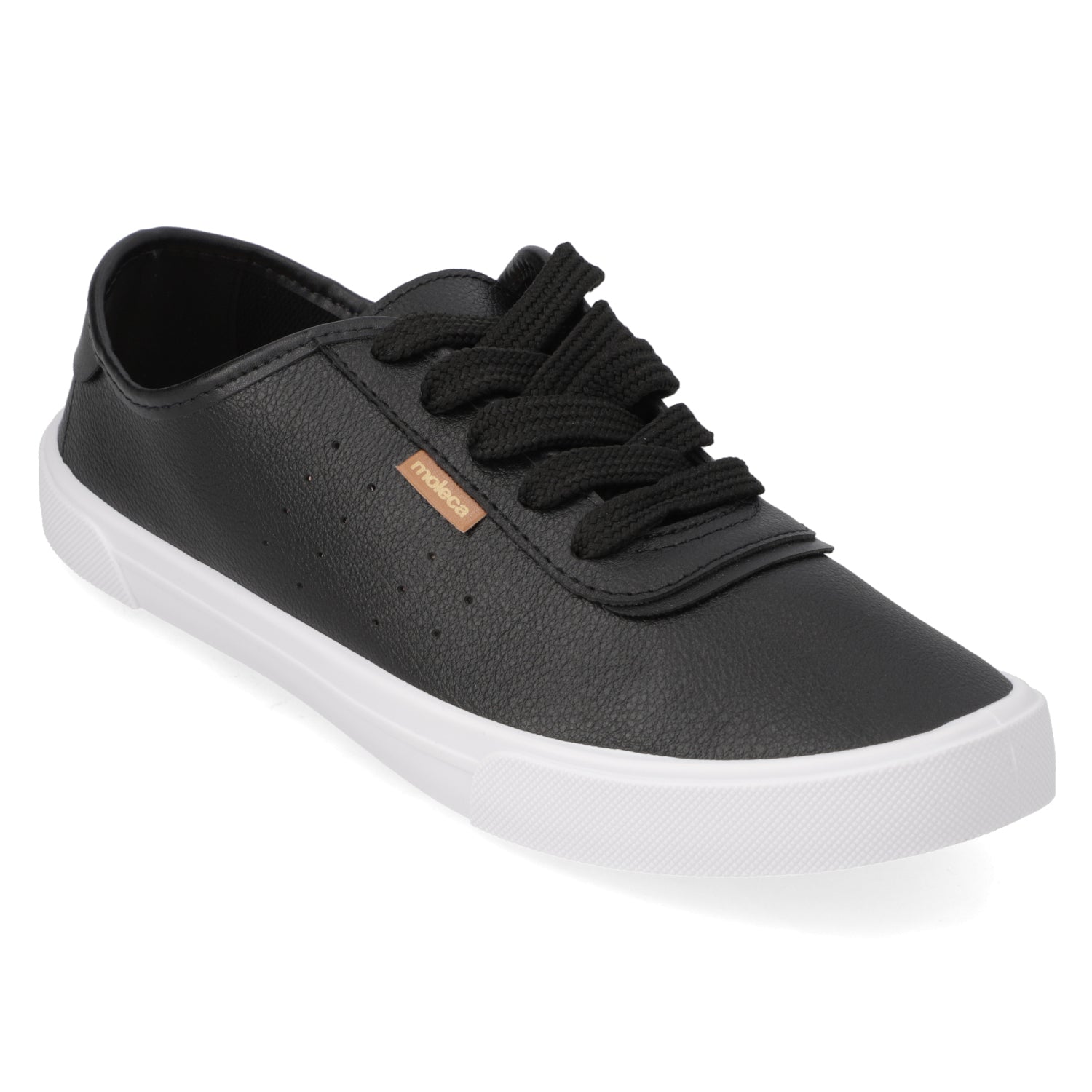 Zapatilla Casual Negro Moleca 35 / Negro