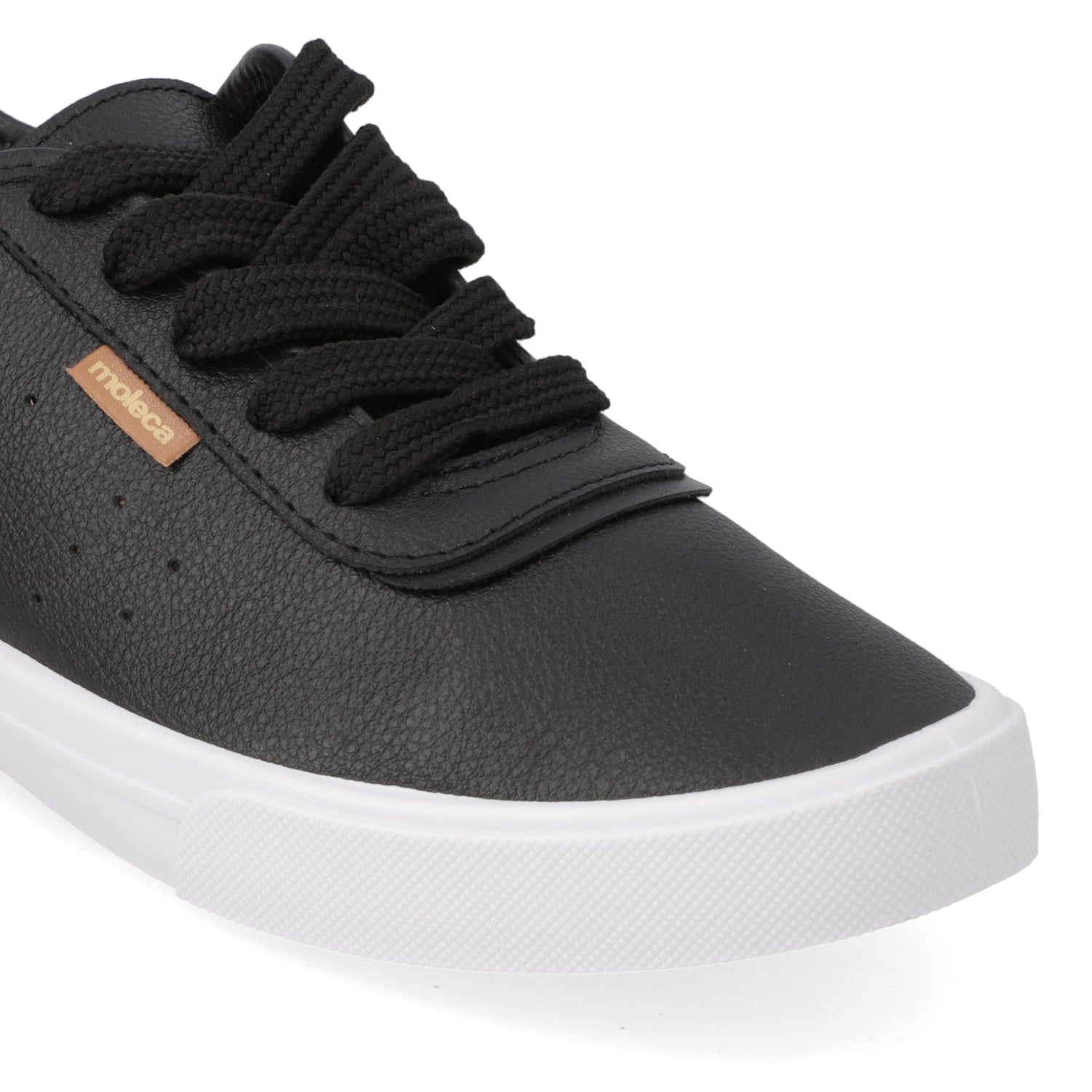 Zapatilla Casual Negro Moleca 35 / Negro