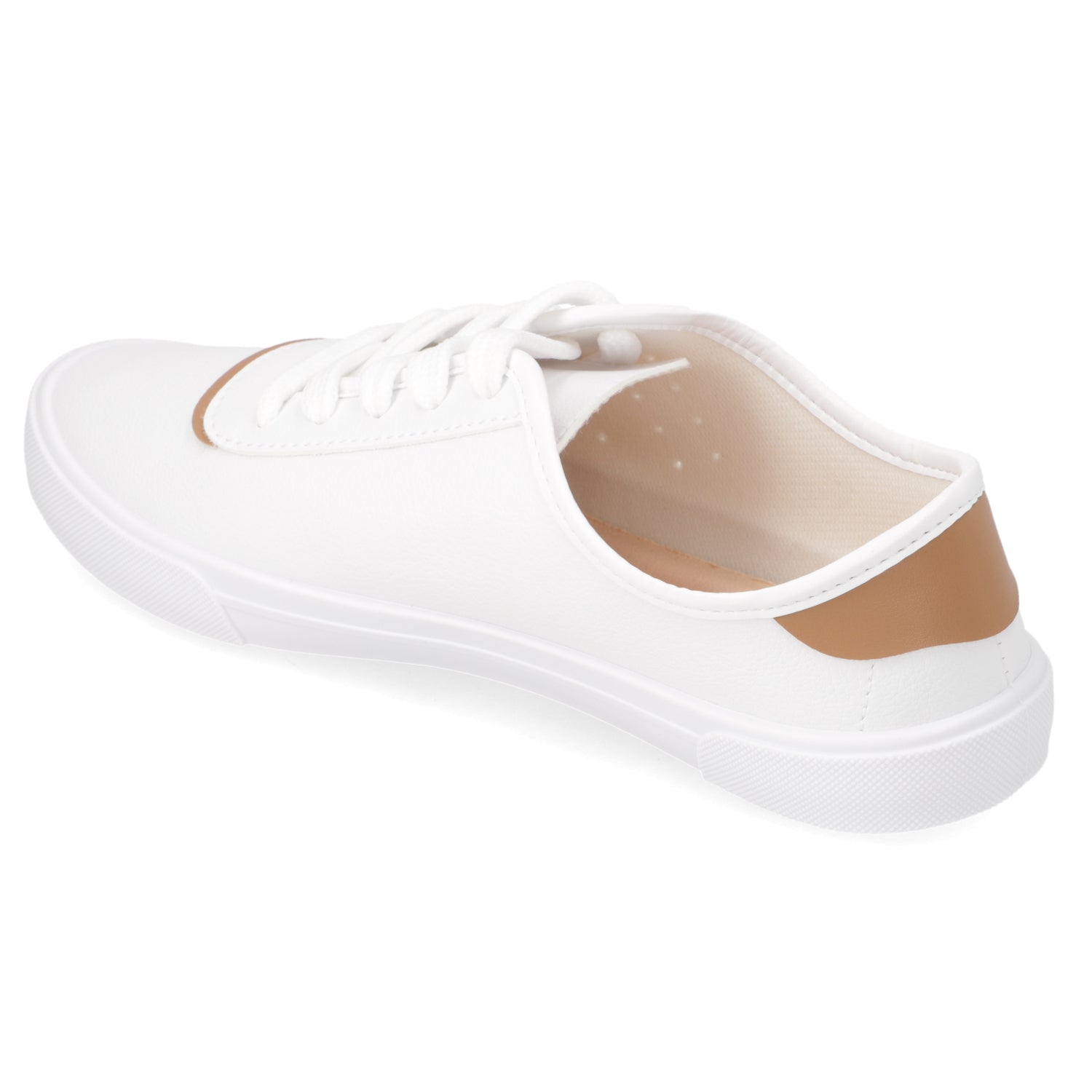 Zapatilla Casual Blanco Moleca 35 / Blanco