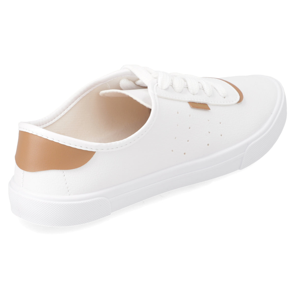 Zapatilla Casual Blanco Moleca 35 / Blanco