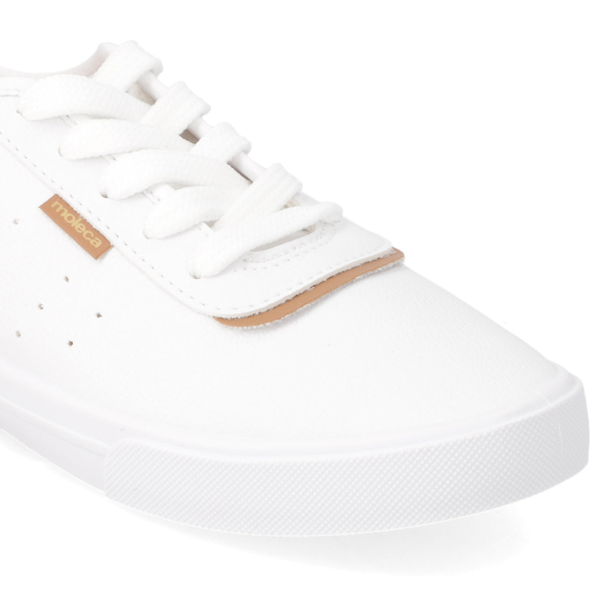 Zapatilla Casual Blanco Moleca 35 / Blanco