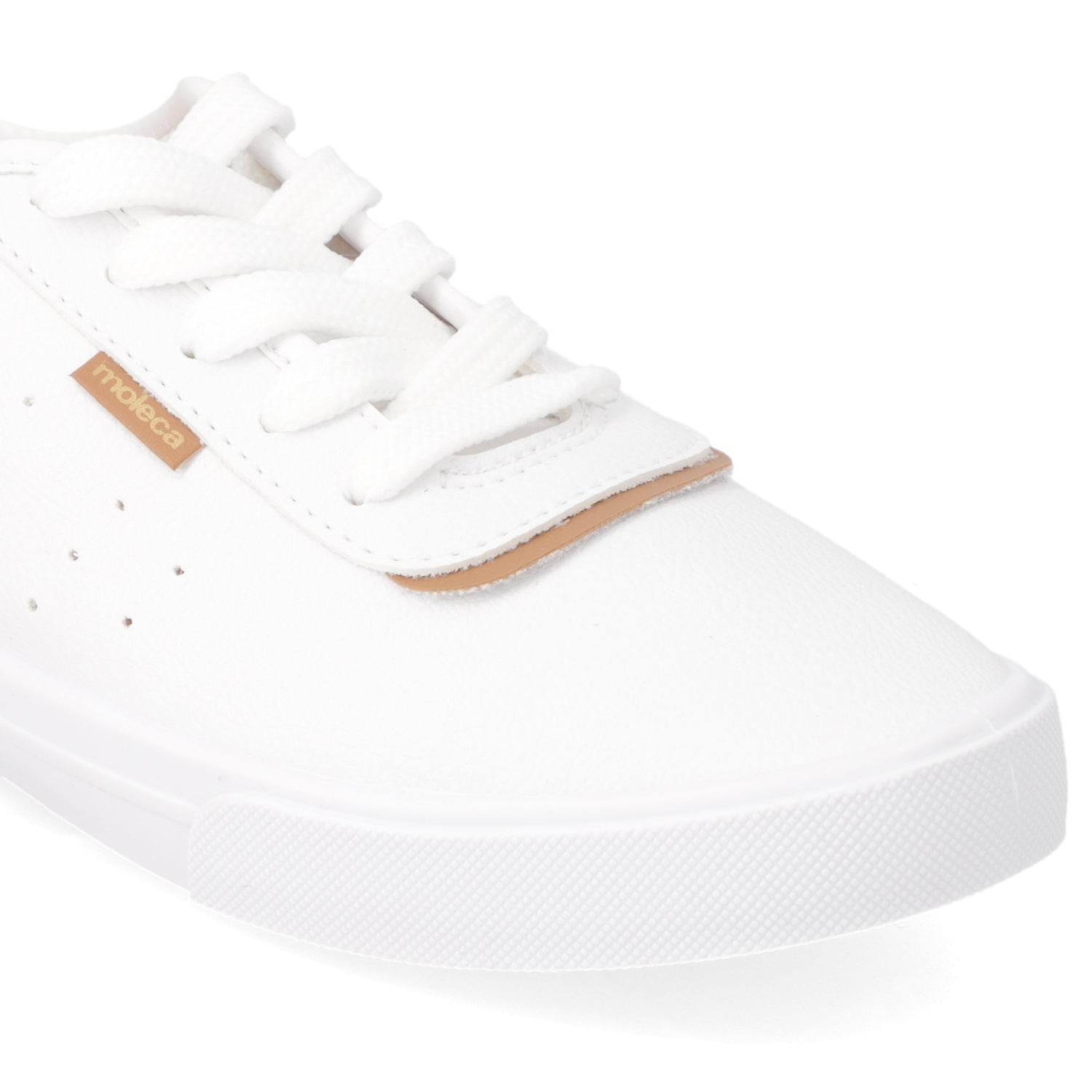 Zapatilla Casual Blanco Moleca 35 / Blanco