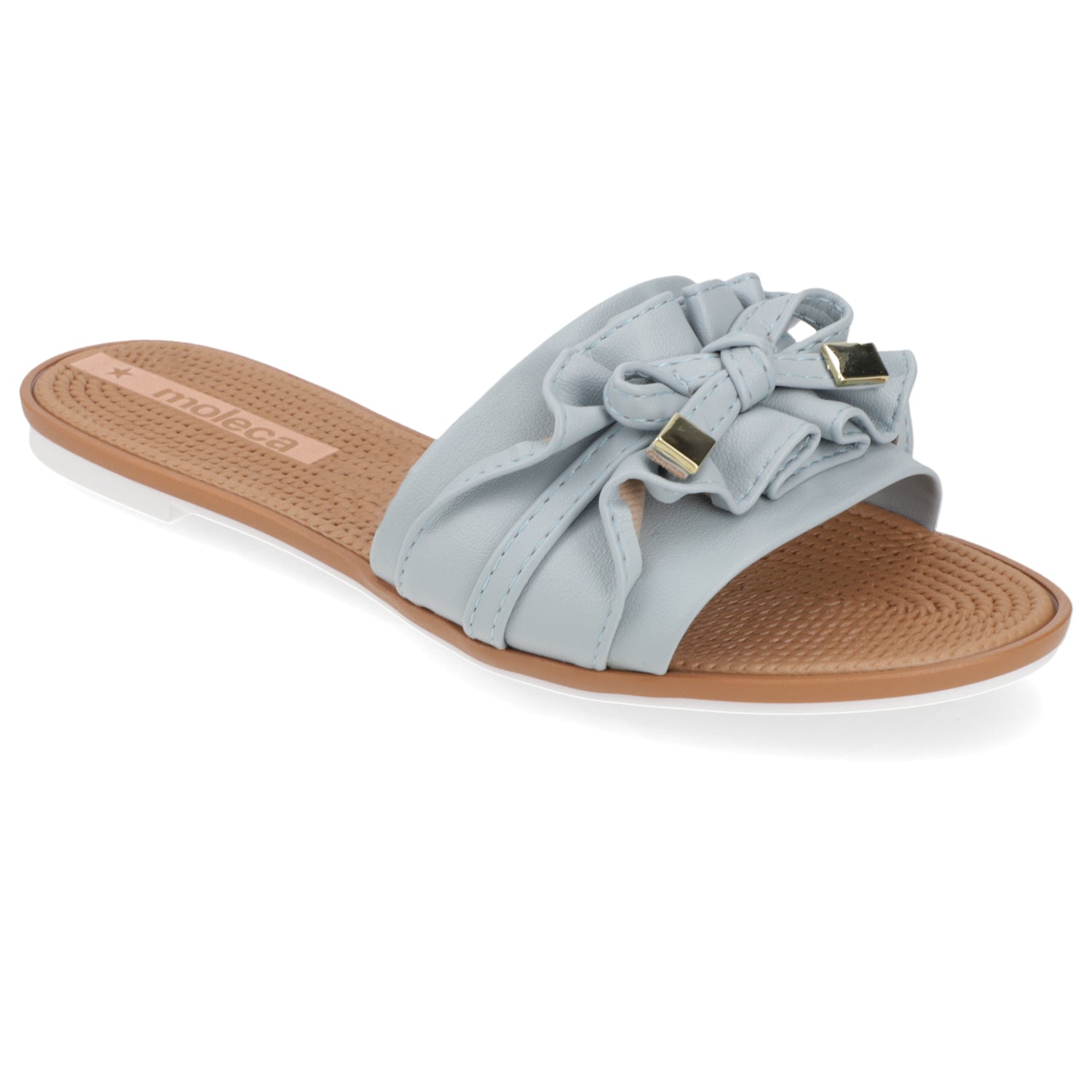 Sandalia Celeste Moleca 35 / Celeste