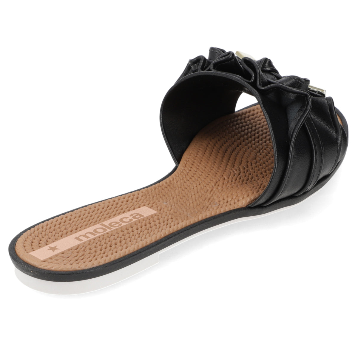 Sandalia Negro Moleca 35 / Negro