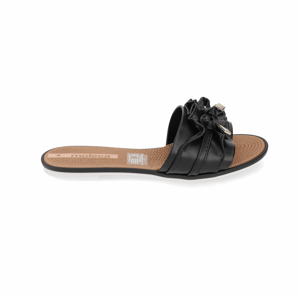 Sandalia Negro Moleca 35 / Negro
