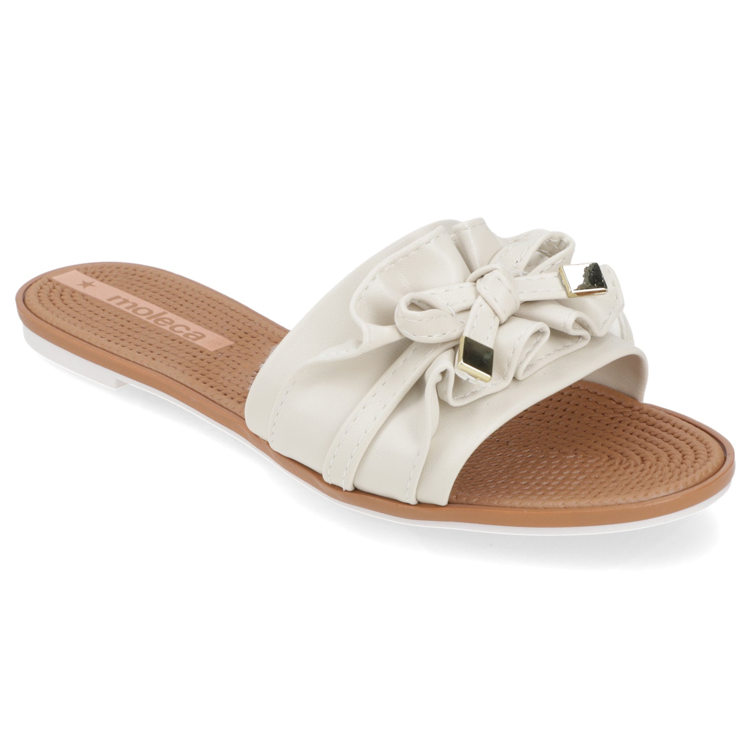 Sandalia Blanco OFF Moleca 35 / Blanco OFF