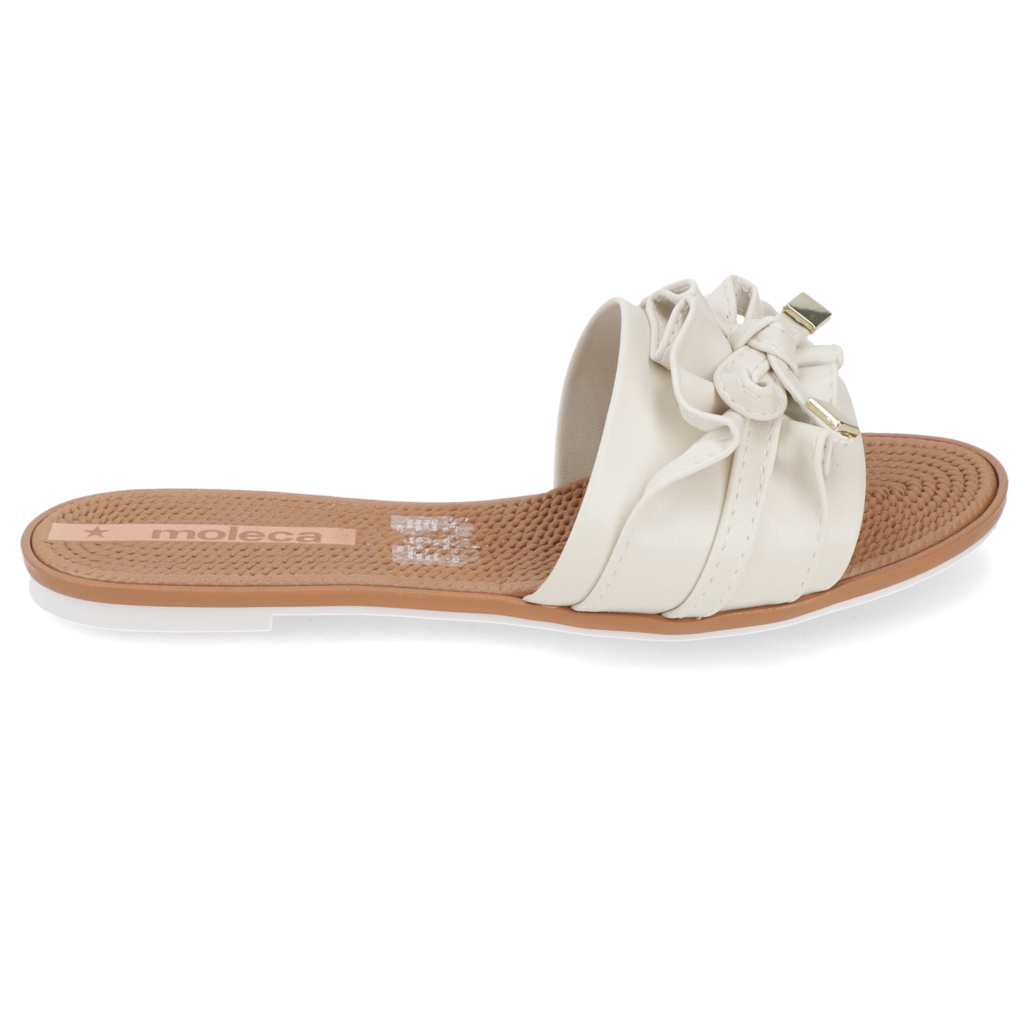 Sandalia Blanco OFF Moleca 35 / Blanco OFF