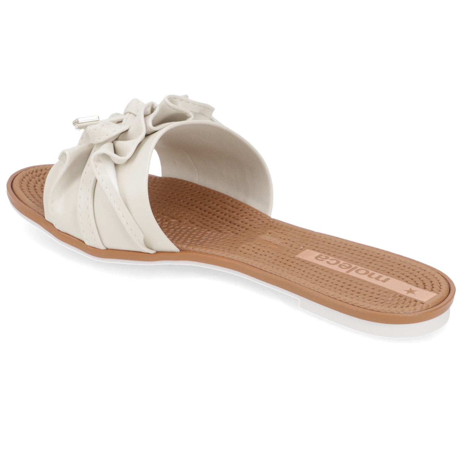 Sandalia Blanco OFF Moleca 35 / Blanco OFF