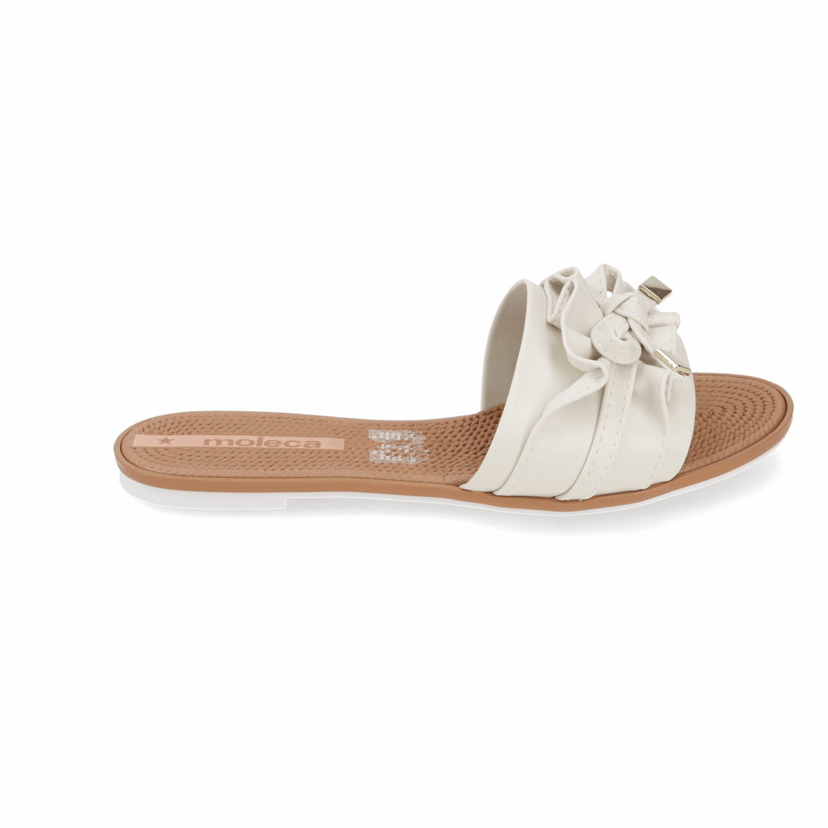 Sandalia Blanco OFF Moleca 35 / Blanco OFF