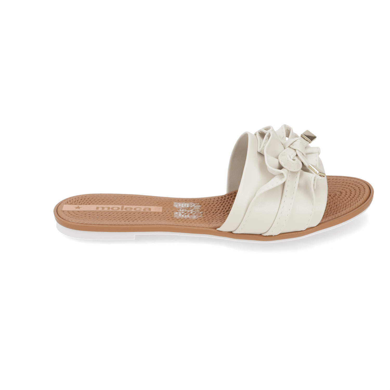 Sandalia Blanco OFF Moleca 35 / Blanco OFF