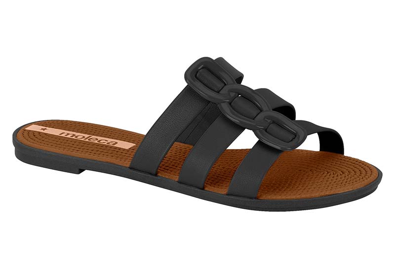 Sandalia Plana 35 / Negro