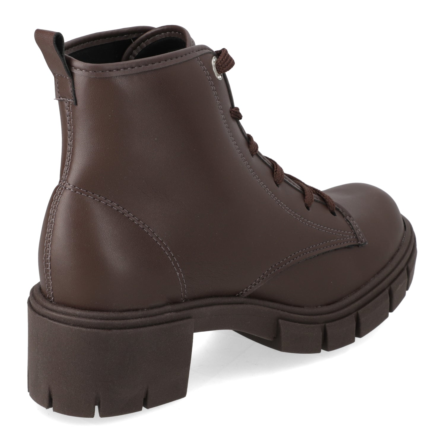 Bota Taco Ancho 5 cm Chocolate Moleca 35 / Chocolate